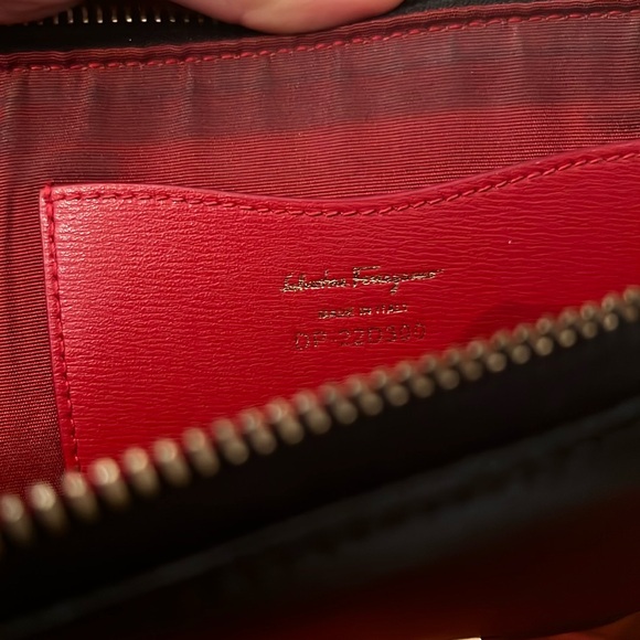 Salvatore Ferragamo Gancini Wristlet Clutch - Picture 4 of 9